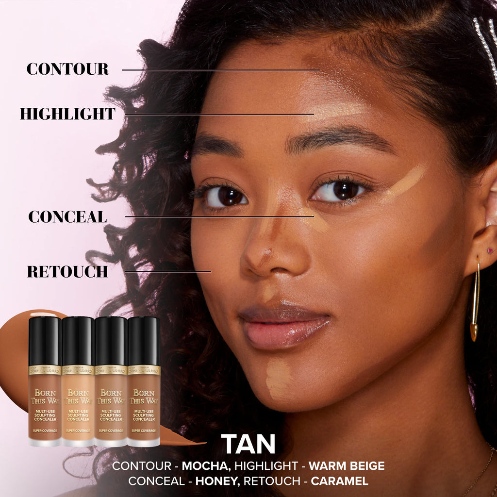 Too Faced Born This Way Super Coverage Concealer – Almond – Full Coverage