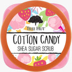 مقشر الجسم بزبدة الشيا ونكهة حلوى القطن من تري هت - مقشر للجسم
