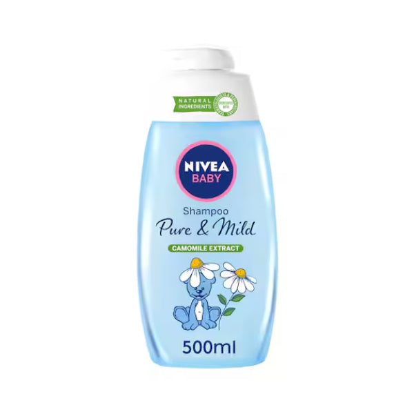 Nivea baby hair shampoo 500ml gentle & mild