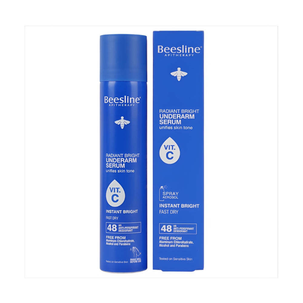 Beesline Underarm Spray Serum 150ml Radiant Bright Instant Illumination