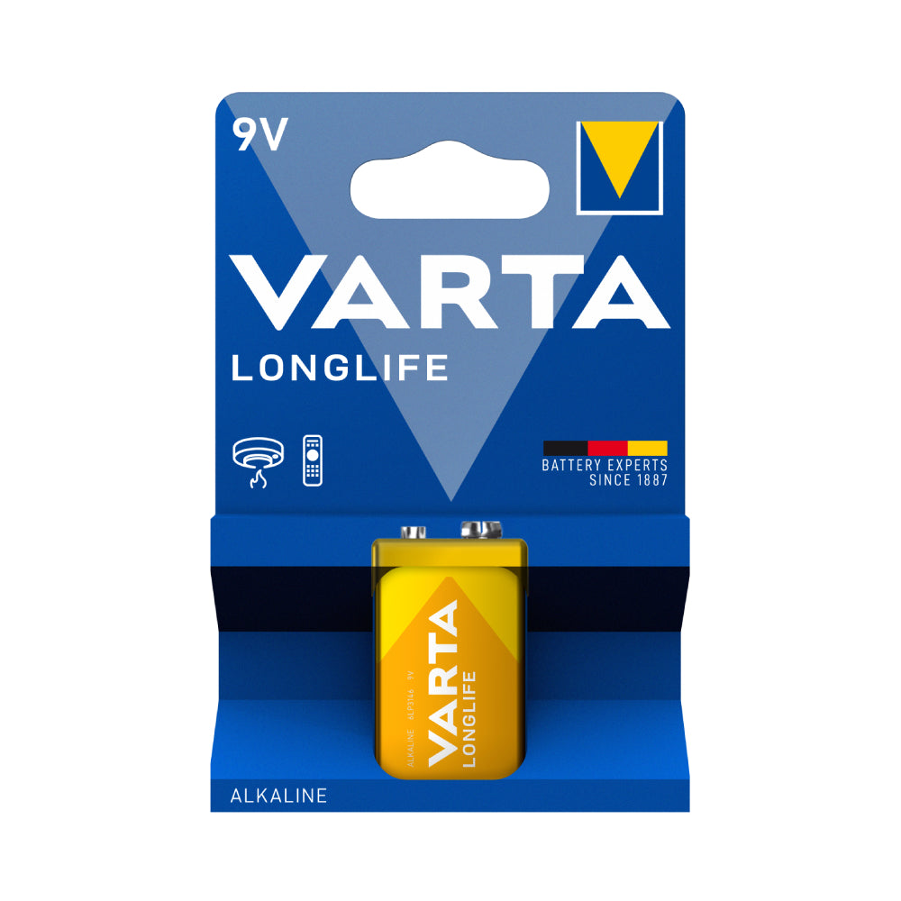 Varta Battery 1pc Long Life 9V