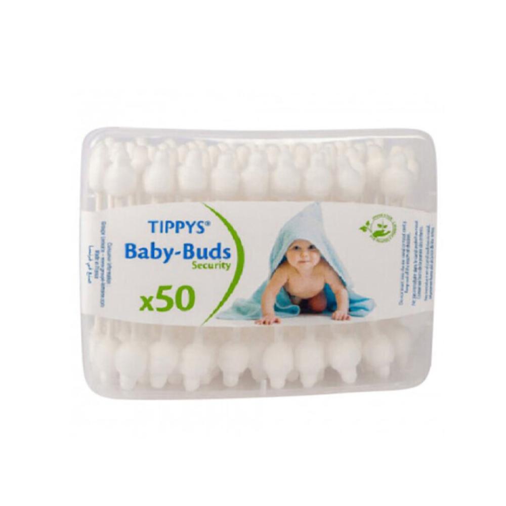 Tippys Cotton Swabs 50pc For Kids