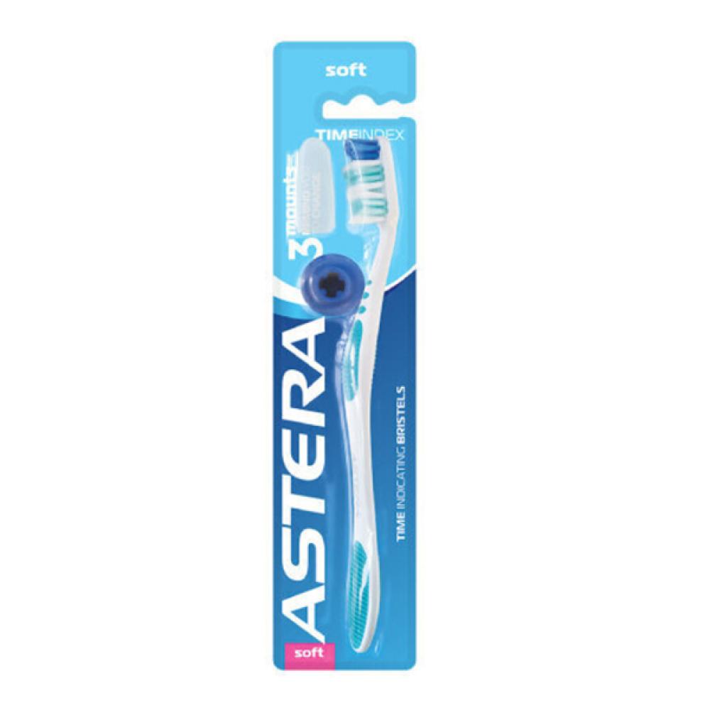 Astera toothbrush time index soft bristles