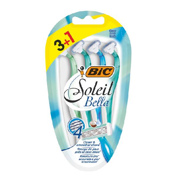 BIC Razor for Women Soleil Bella 3+1