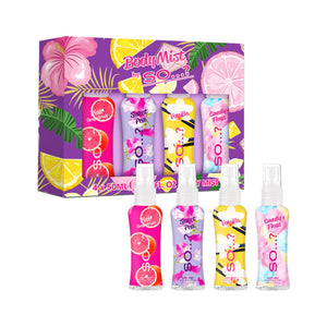 So…? Body Mist Spray Set 4 x 50ml