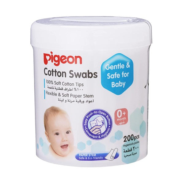 Pigeon Pigeon Cotton Swabs 200pc Soft And Flexible