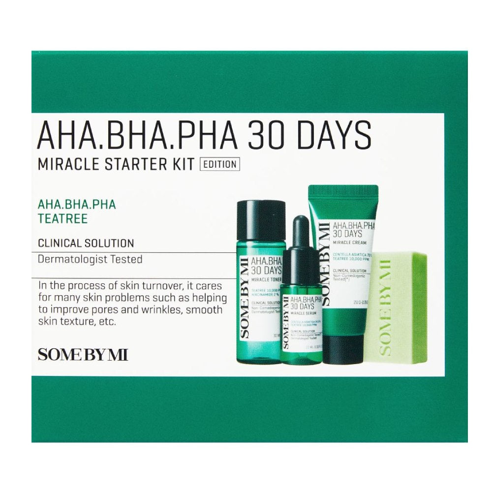Some By Mi Skin Care Set Miracle Starter Peeling Acids 30 Days