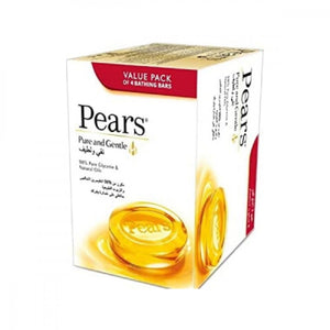 صابون بيرز 125 جرام × 4 عرض خاص نقي ولطيف