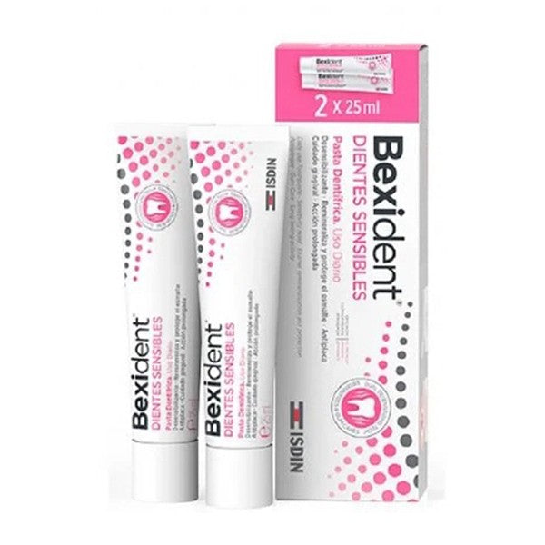 Isdin toothpaste bexident sensitive 2 x 25 ml