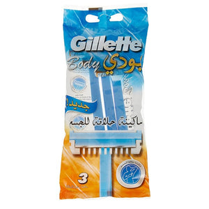 Gillette Razor body 3 pack