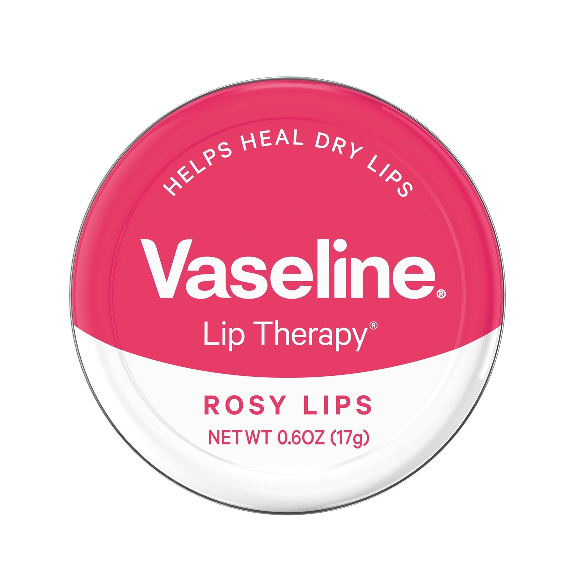 فازلين ليب ثيرابي روزي ليبس، علبة معدنية 17 غرام