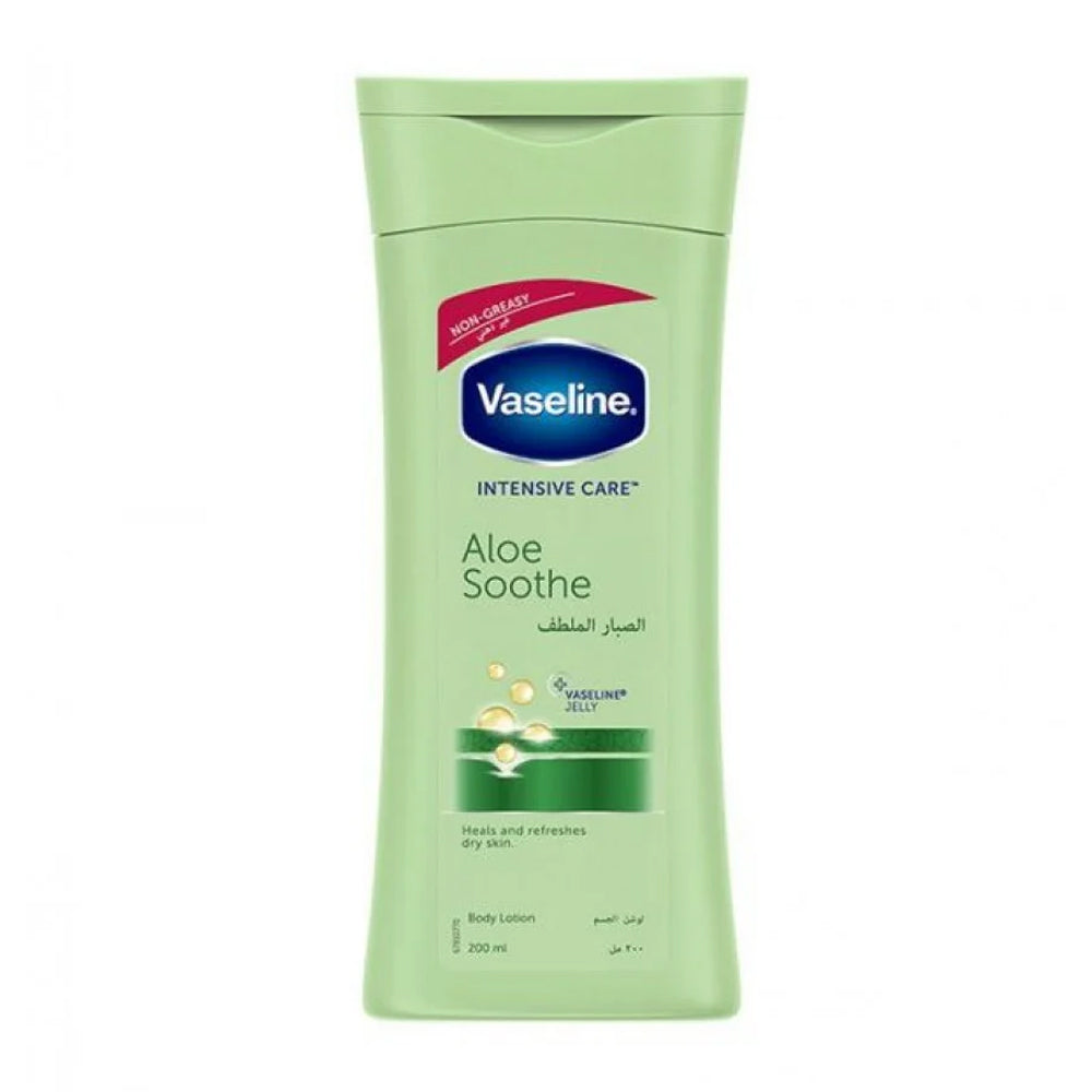 Vaseline Aloe Soothe Body Lotion for Dry Skin - Soothing Moisturizer 200ml