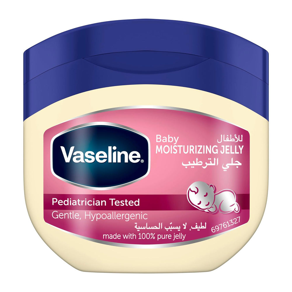 Vaseline Baby Petroleum Jelly – Hypoallergenic Skin Protectant, 250ml