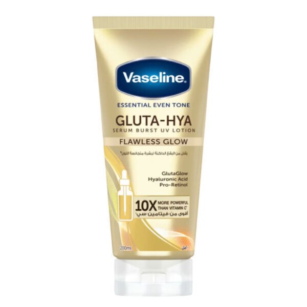 Vaseline Vaseline GLUTA - HYA Serum Burst UV Lotion 200 ml Flawless Glow - Tube