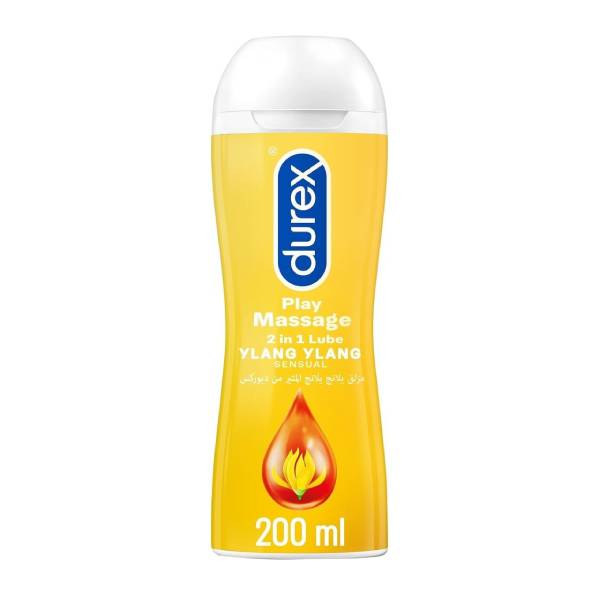 جل مزلق دوريكس 200 مل بلاي ماساج 2 في 1 مع خلاصة الإيلنغ إيلنغ v2