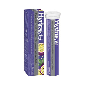Hydralyte effervescent tablet 20tablet with passion fruit punch