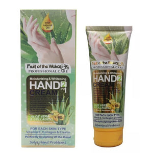 كريم اليدين Wokali 130 مل مع الألوة فيرا وخلاصة الكولاجين