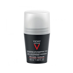 Vichy Deodorant Roll On Regulator - Alcohol Free - 50 ml Bottle