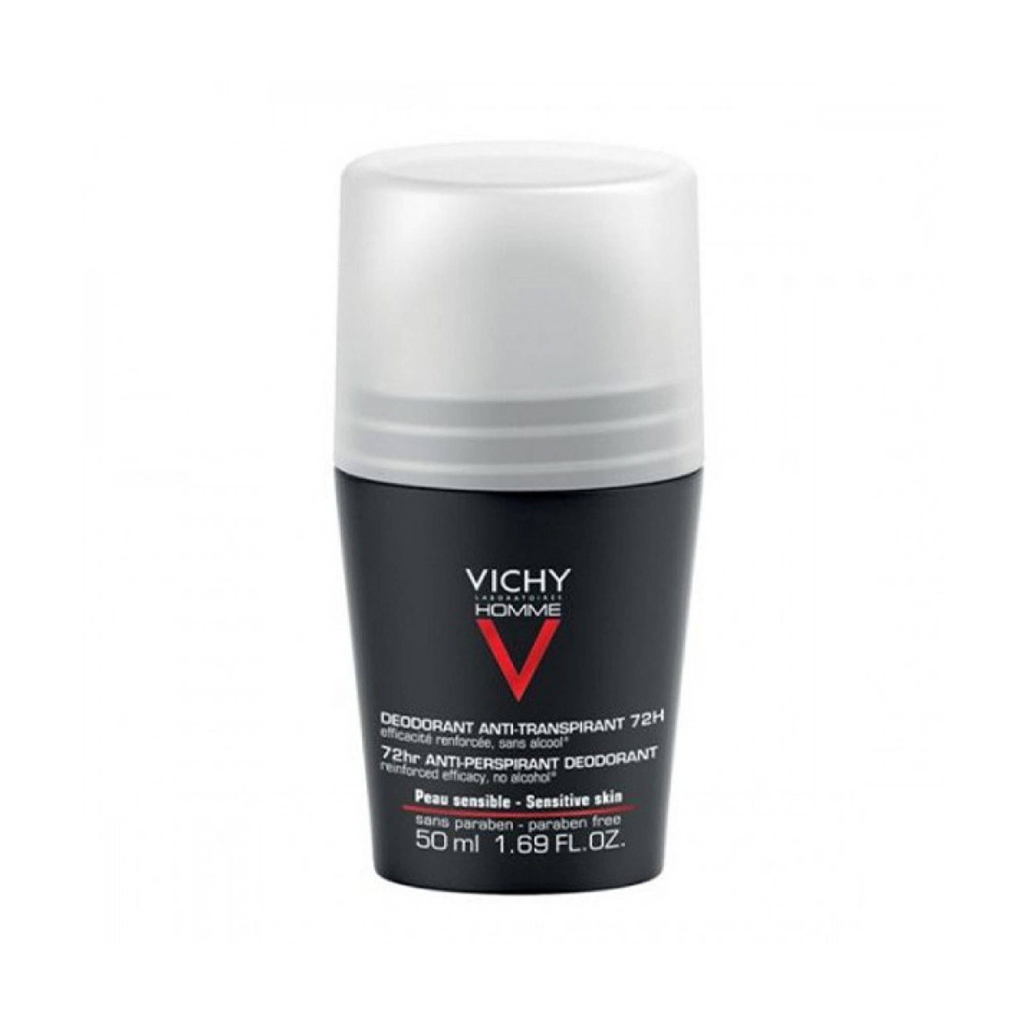 Vichy Deodorant Roll On Regulator - Alcohol Free - 50 ml Bottle