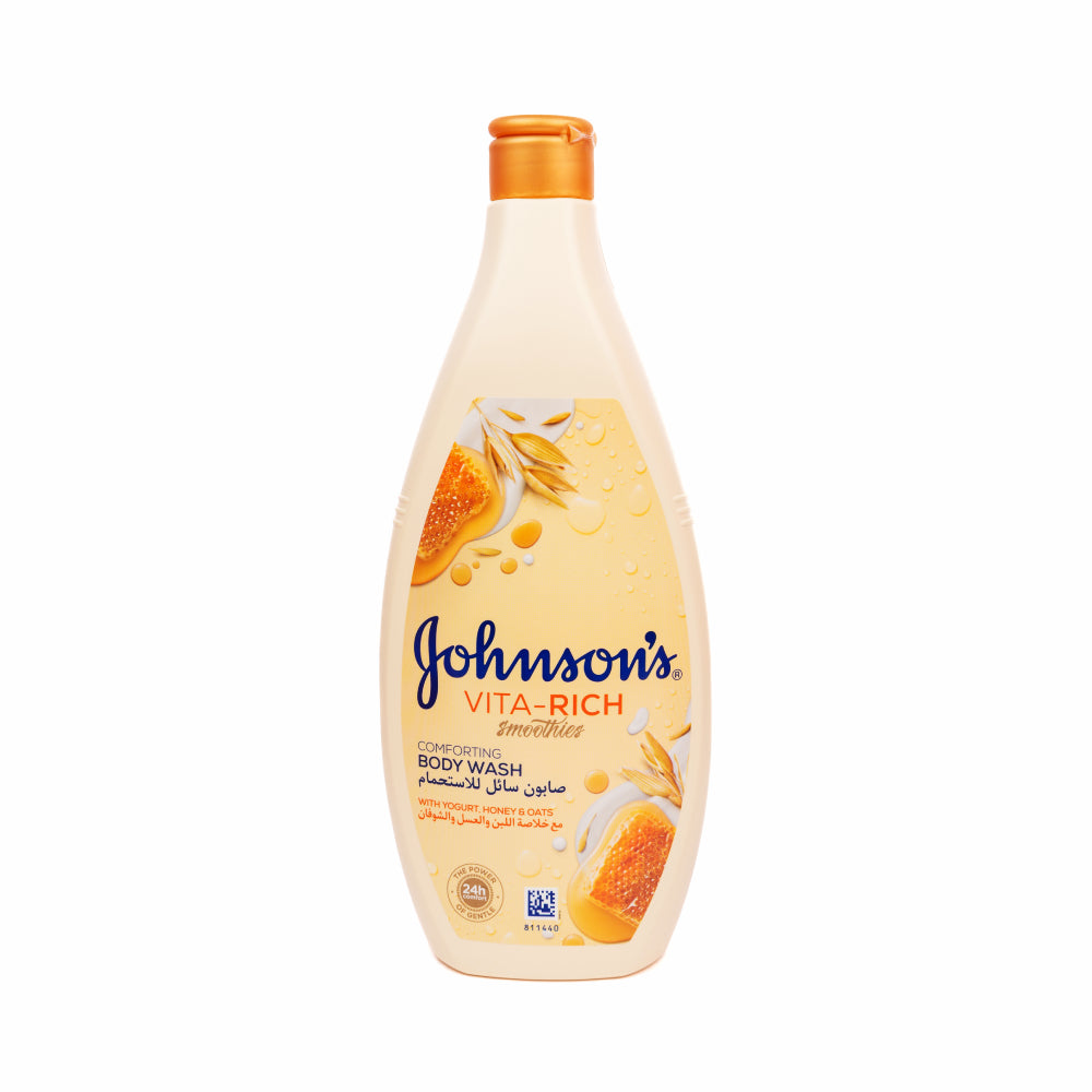Johnson's Body Wash 750ml Vita Rich Yougurt And Honey And Oats