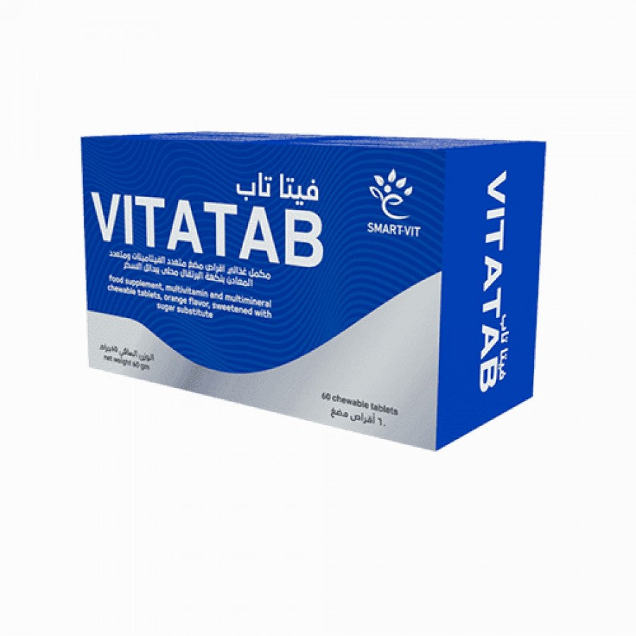 Smart-Vit Vita Tab Multivitamin - 19 Essential Minerals for Energy