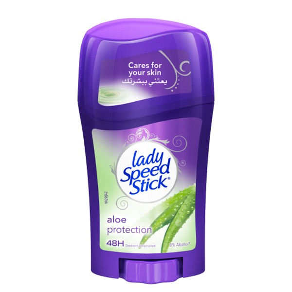 Lady speed stick deodorant stick 45g aloe vera