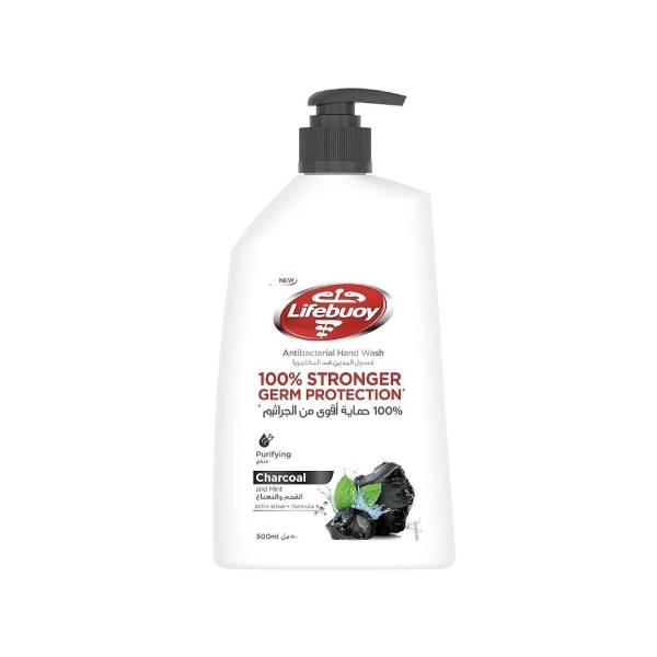 Lifebuoy Hand Wash 450ml Charcoal And Mint