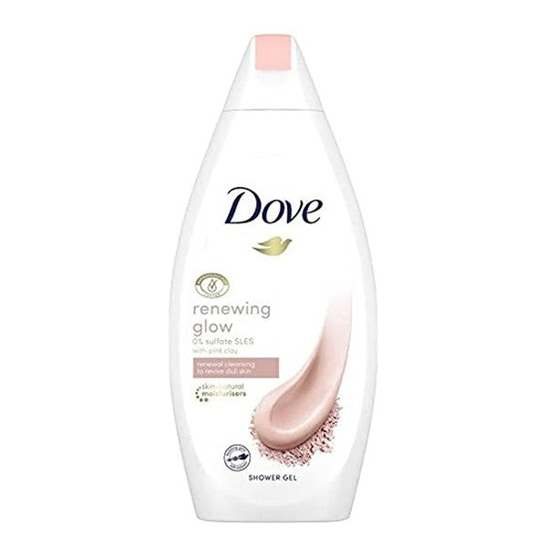 Dove shower gel 500ml pink clay