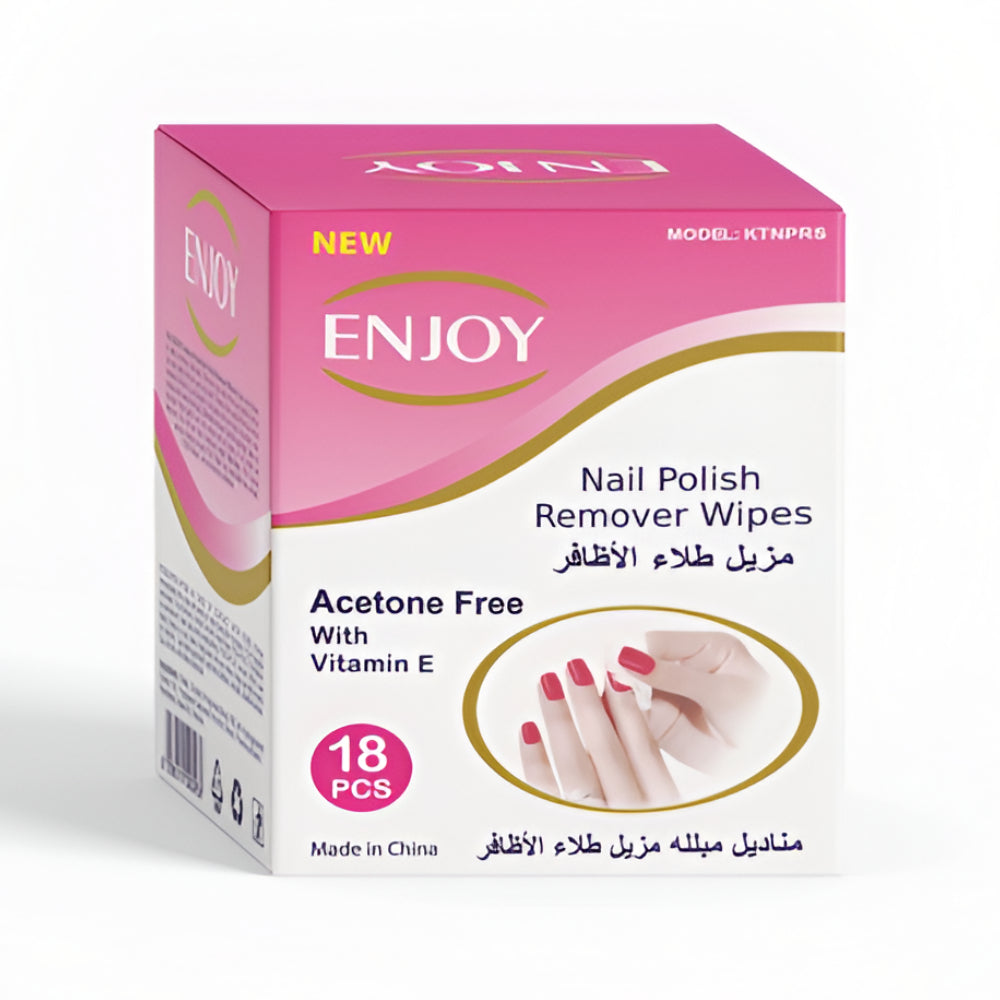 Enjoy Nail Polish Remover Wipes 18Wipes