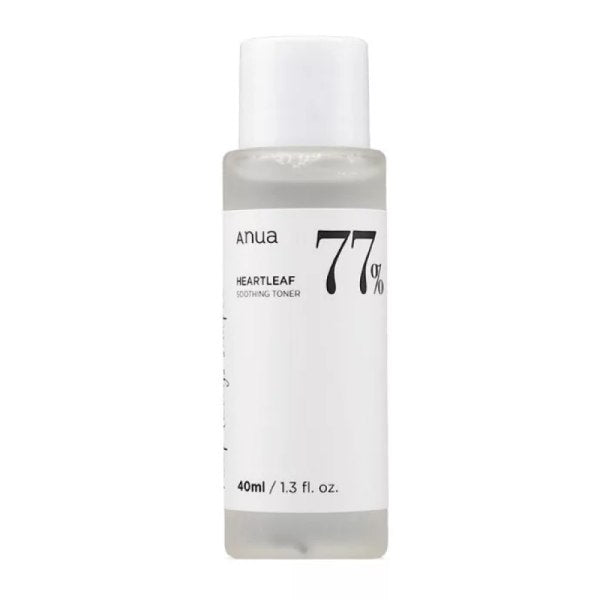 Anua face toner 40ml heartleaf 77% to reduce redness and irritation for sensitive skin