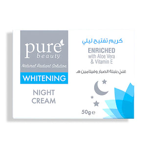 Pure Beauty Face Cream Night 50g With Aloe Vera Extract And Vitamin E