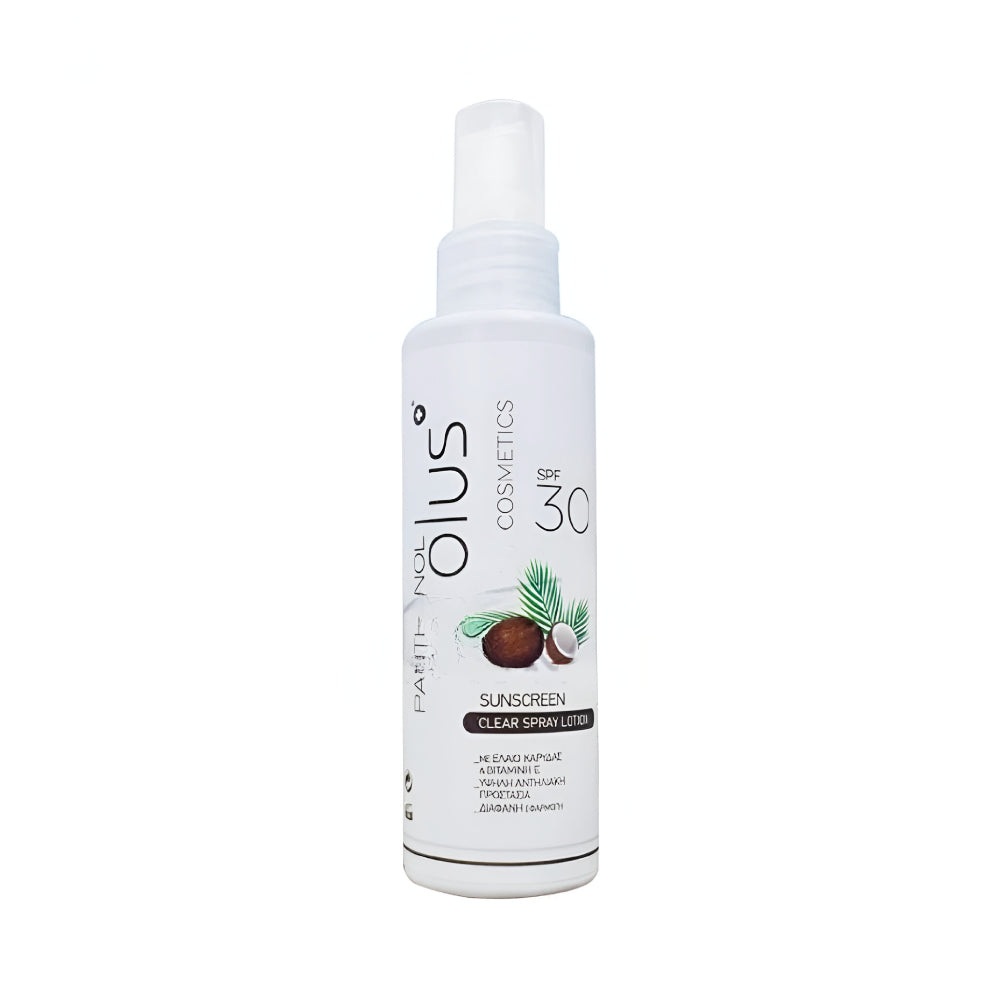 Panthenol Plus Sun Spray 125ml With Coconut And Vitamin E With SPF 30+