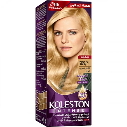 Koleston-Hair-Color-Maxi-50ml-309/3-Golden-Blonde-