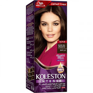كولستون - صبغة شعر - ماكسي - 50 مل - 303/0 - بني غامق -