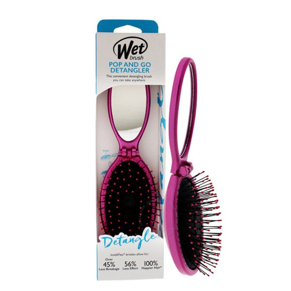 Wet-Brush-Hair-Brush-Pop-&-Go-Detangler-With-Mirror-in-Pink-
