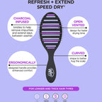 Wet Brush Speed Dry Charcoal Hair Brush – Detangling & Fast Drying