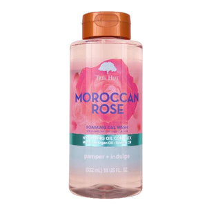 Tree Hut Foaming Gel Cleanser 532ml With Moroccan Rose