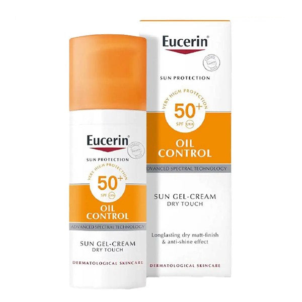 Eucerin gel cream 50ml spf50+ for oily skin