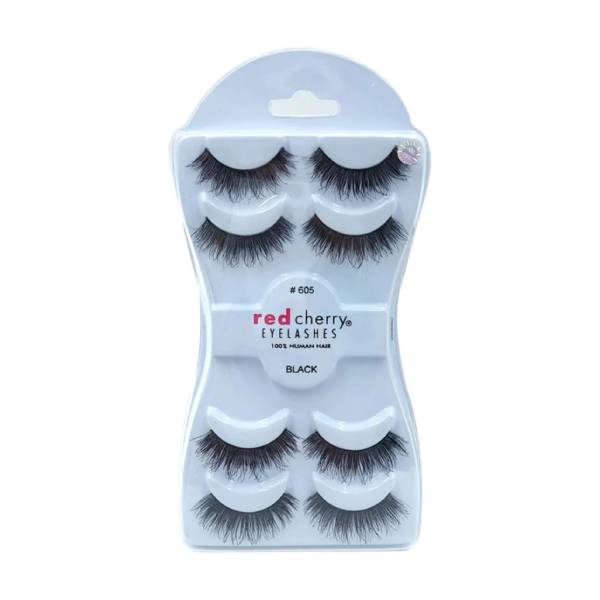 Red Cherry Eyelashes Set #605 4 pairs