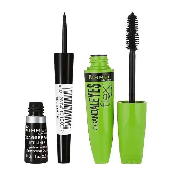 Rimmel mascara and kajal scandal eyes