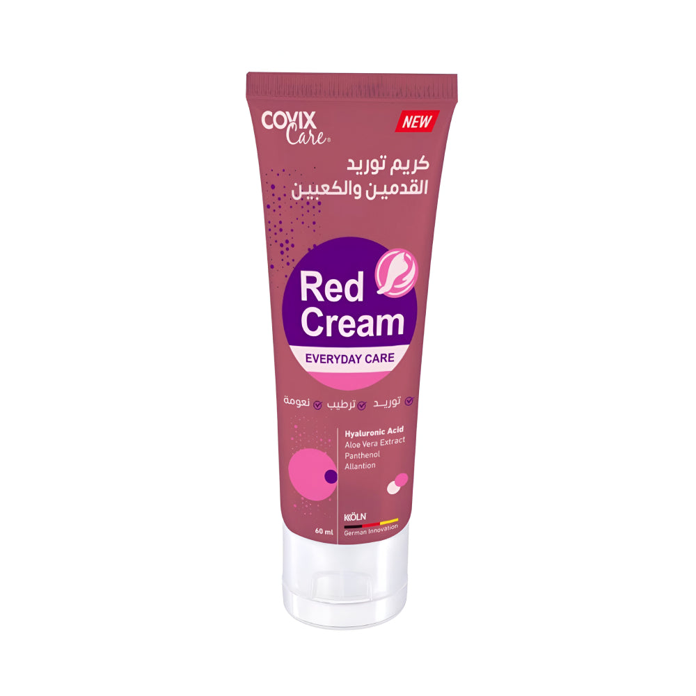 Covix Red Cream Cream 60ml Feet And Heels