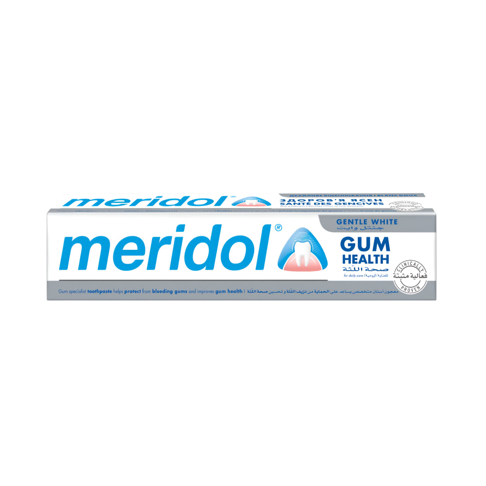 Meridol Toothpaste 75ml Gum-Health Gentle White