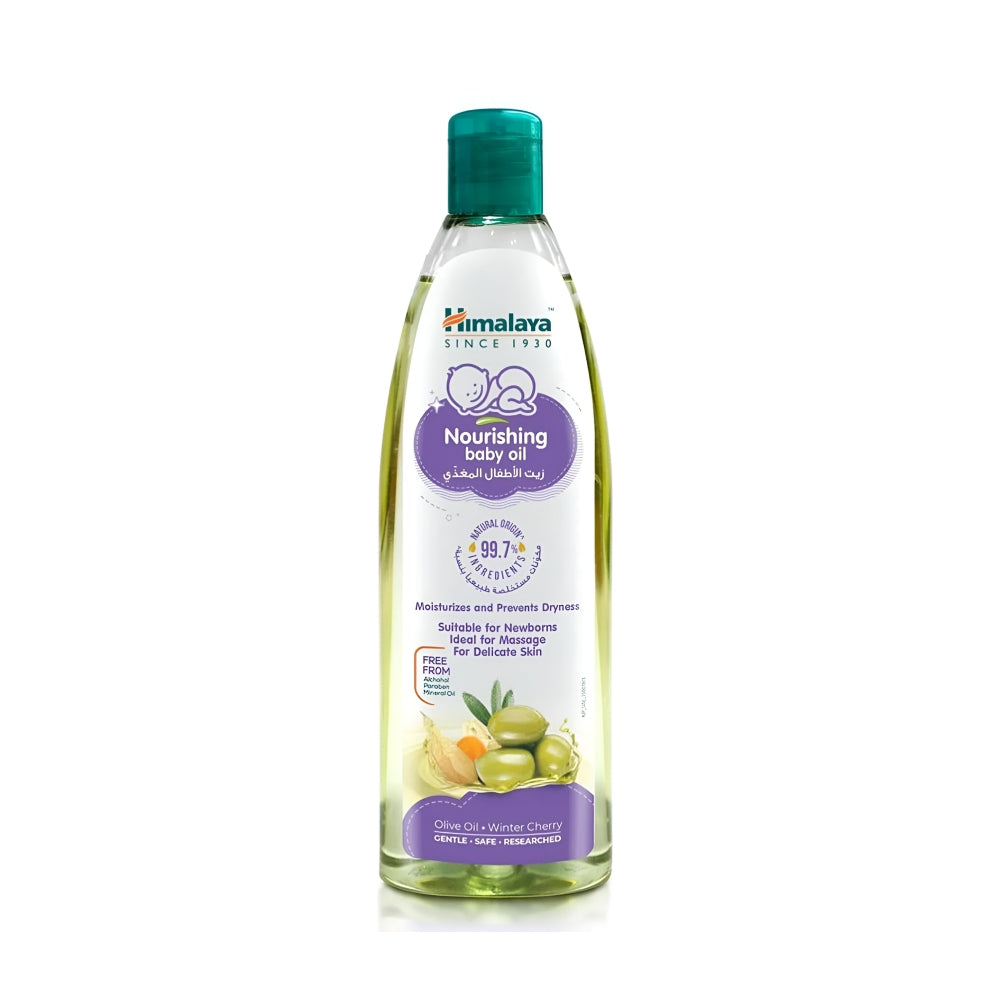 Himalaya Baby Oil 200ml Nourishing With Olive Oil And Winter Cherry