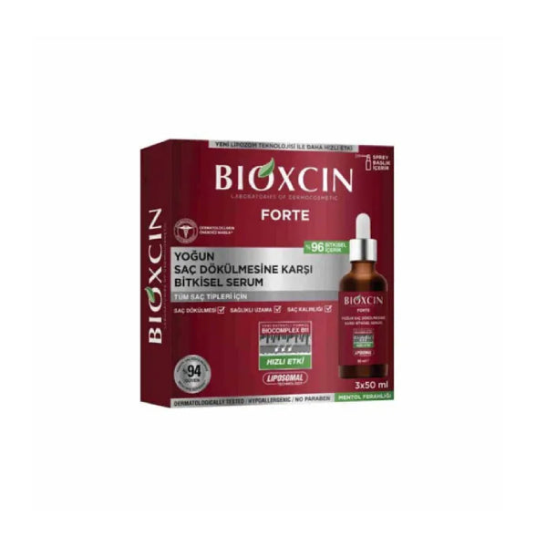 Bioxcin Hair Herbal Serum For Hair Loss 3x50 ml 