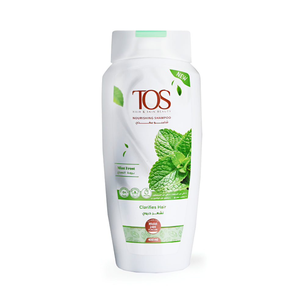 Tos Hair Shampoo 400ml Nourishing With Mint