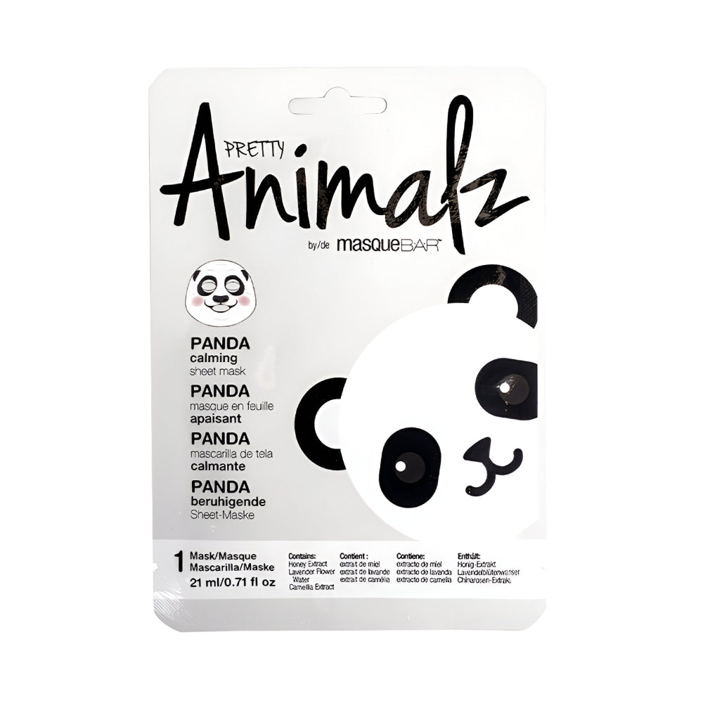 Masque Bar Face Mask 21ml Pretty Animalz By Panda