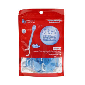 Beauty System Toothbrush and Toothpaste with Floss 10pc