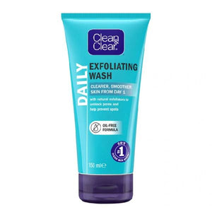 غسول الوجه كلين آند كلير 150 ملليلتر مقشر يومي خالٍ من الزيوت