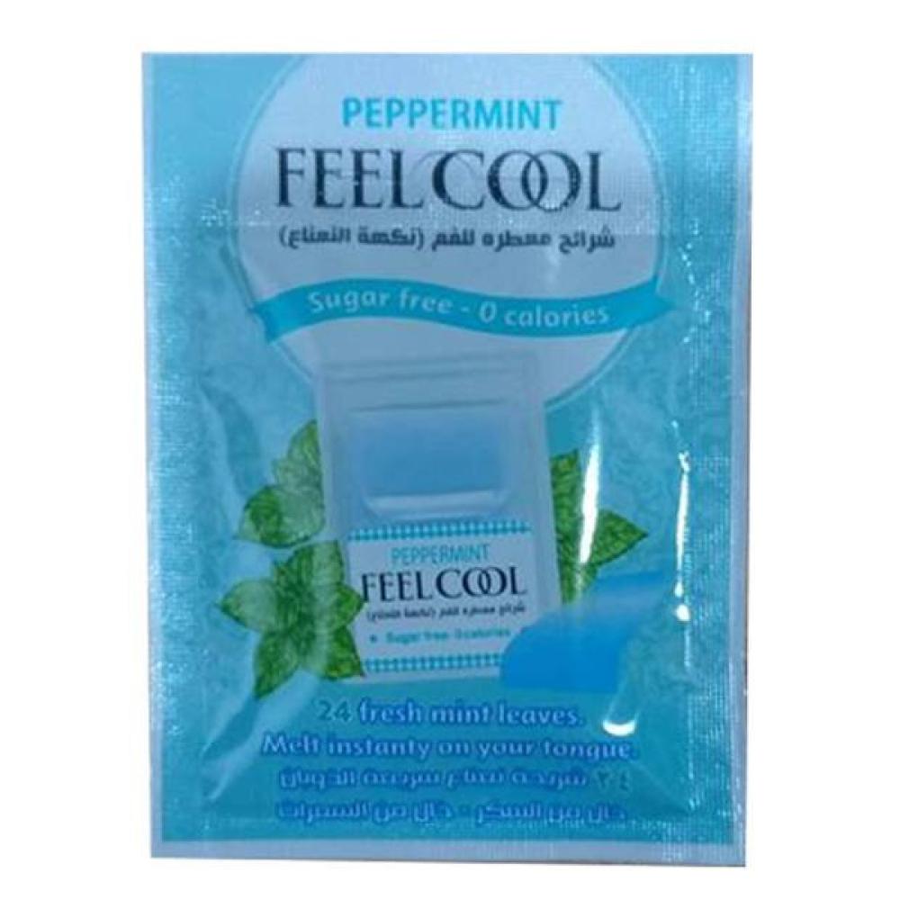Feel cool mouth freshener strips 24pc peppermint