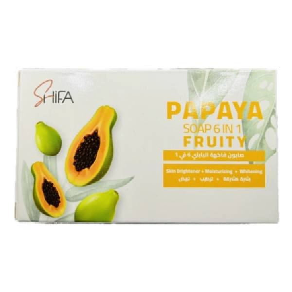 Shifa Bar Soap 135g Papaya 6 In 1